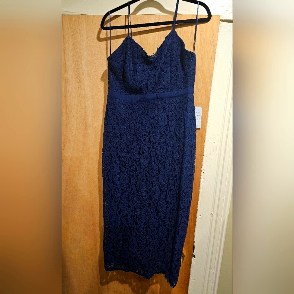 Napean Sea Rd ‐ Eve Lace Midi Dress Strapless